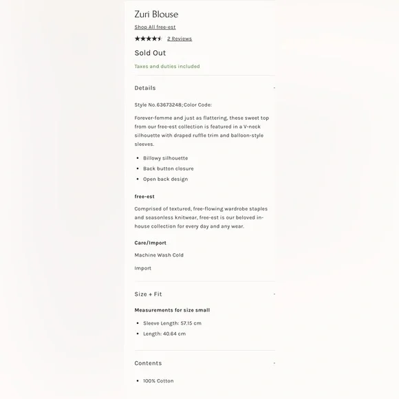 NWT Free People Zuri Blouse M White Ruffled Cropped New $68 retail - Picture 7 of 7